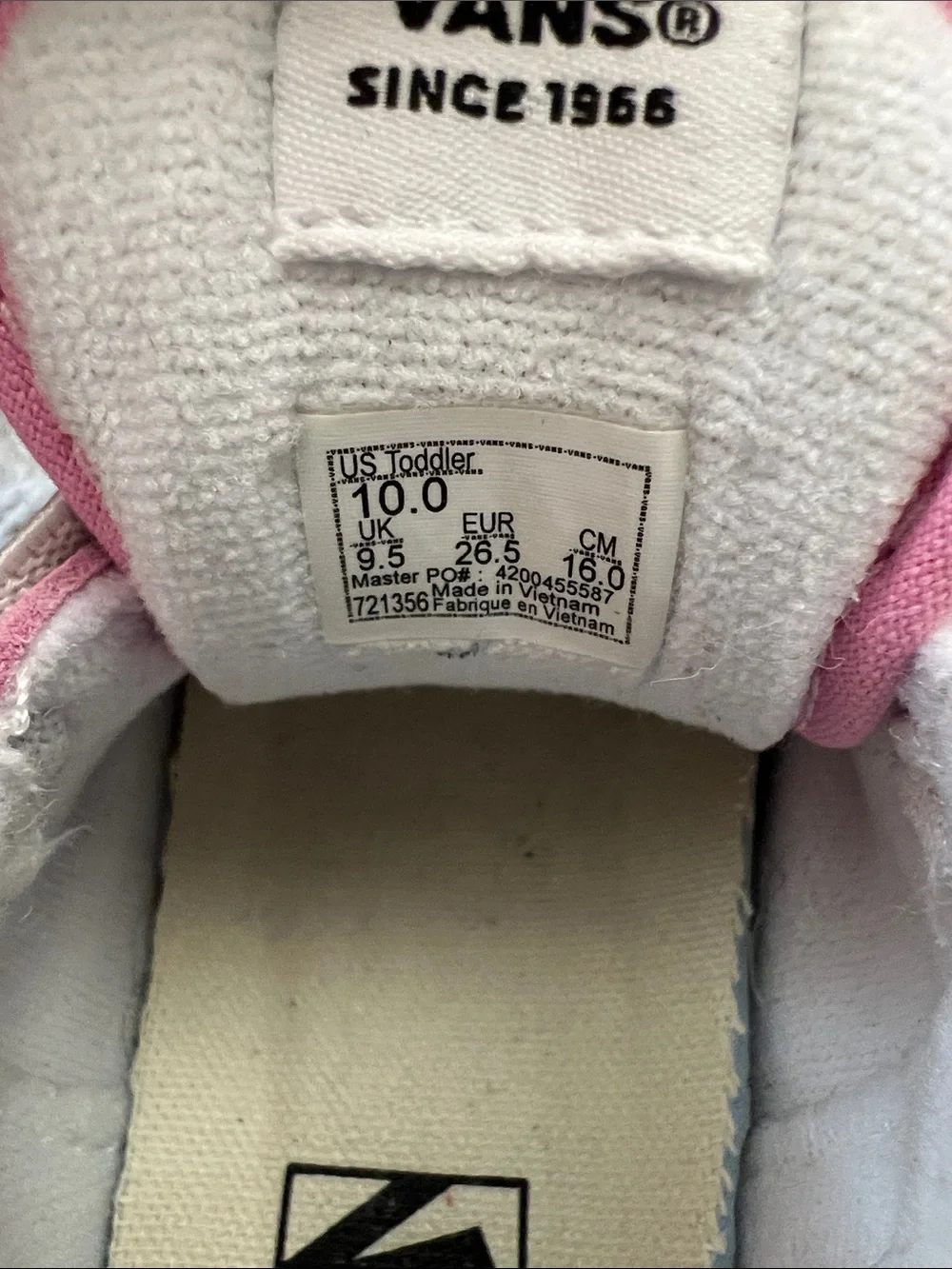 Vans Pink Checkerboard Old Skool LX Sneakers